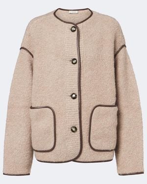 Altuzarra Irving Alpaca-Blend Jacket - Natural