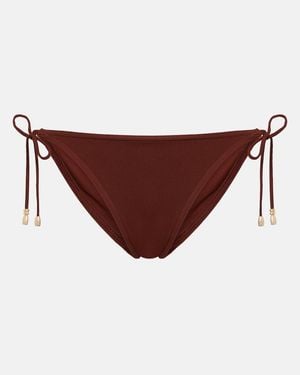 Eres Verziertes Bikini-Hoeschen Exquise - Braun