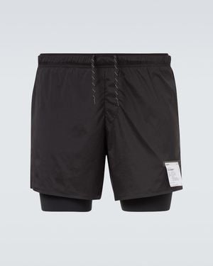 Satisfy Techsilk Running Shorts - Black