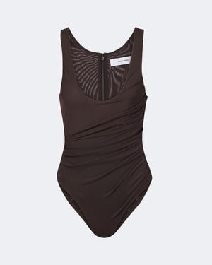 Alex Perry Body Aus Mesh - Braun