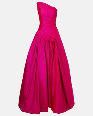 Marmar Halim One-Shoulder Gown - Pink