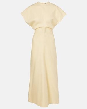 TOTEME Slouch Waist Dress - Yellow