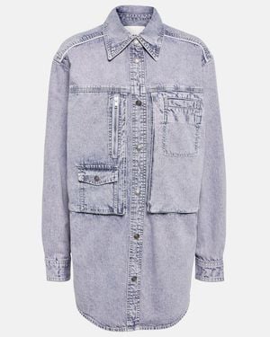 Isabel Marant Pearl Denim Jacket - Blue