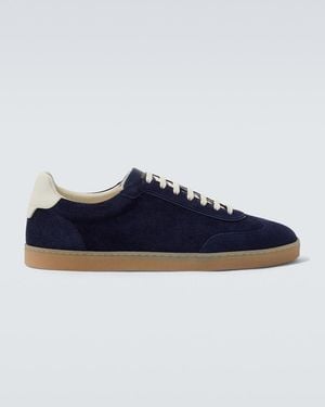 Brunello Cucinelli Suede Trainers - Blue