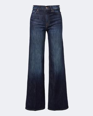 7 For All Mankind Weite Jeans Lotta - Blau