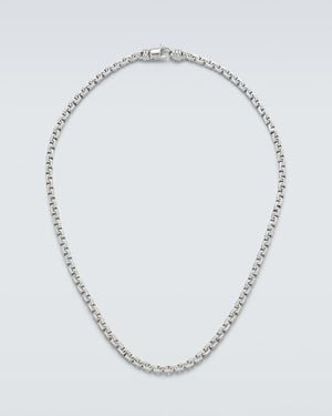 Mateo Sterling Chain Necklace - Metallic