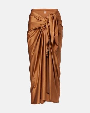 JADE Swim Nyla Beach Cover-Up - Brown