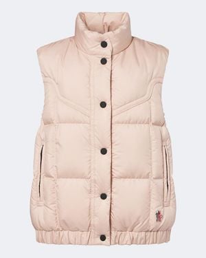 Moncler Doucy Down Vest - Natural