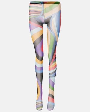 PUCCI Strumpfhose Iride - Blau