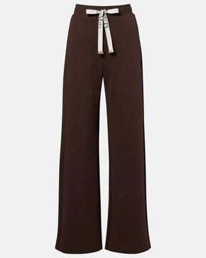 Max Mara Jogginghose Bali Aus Einem Baumwollgemisch - Braun