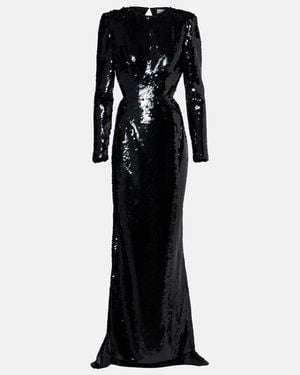 Stella McCartney Sequined Gown - Black