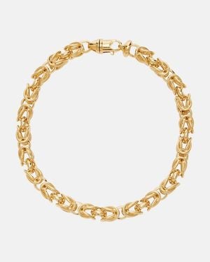 TOTEME Byzantine 24Kt-Plated Choker - Metallic