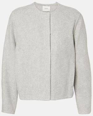 Vince Wool-Blend Jacket - Gray