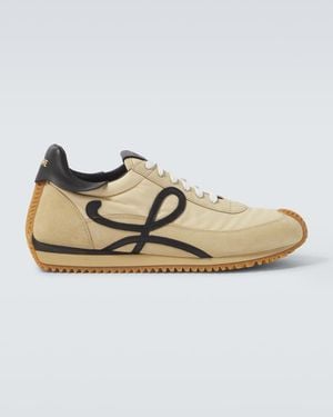Loewe Sneakers Ballet Runner 2.0 Mit Veloursleder - Braun