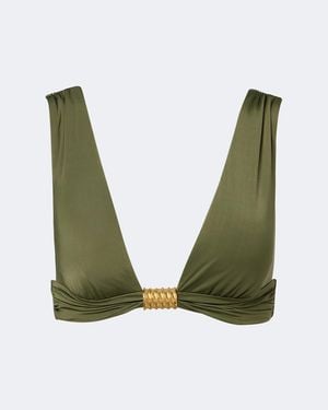 ViX X Rosie Huntington-Whiteley Marion Anne Bikini Top - Green