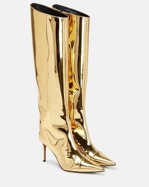 Alexandre Vauthier Alex 85 Metallic Knee-High Boots