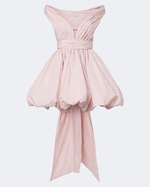 Blumarine Off-Shoulder Minikleid - Pink