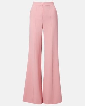 Elie Saab High-Rise-Hose Aus Cady - Pink