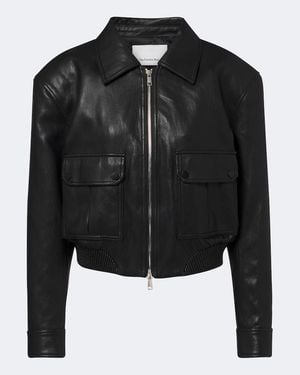 Frankie Shop Val Padded Jacket - Black