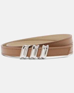 Loewe Guertel Coil Aus Leder - Natur