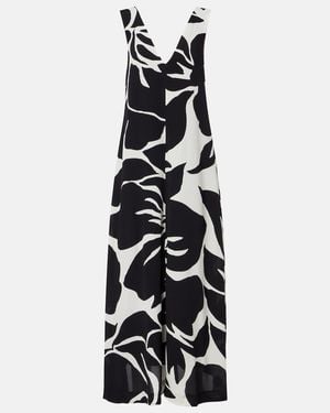 Dries Van Noten Printed Maxi Dress - Black