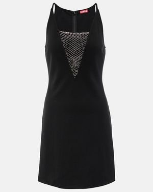 STAUD Juliette Minidress - Black