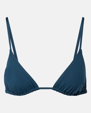 Eres Mouna Triangle Bikini Top - Blue