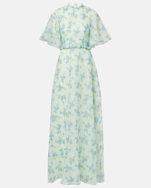 Markarian Vestido De Fiesta Heather De Organza - Verde