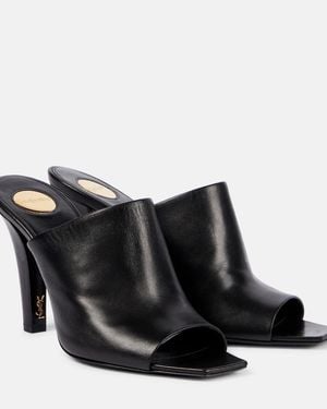 Saint Laurent Jill 95 Mule - Black