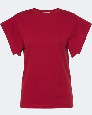 Isabel Marant Top Caliya Aus Baumwolle - Rot
