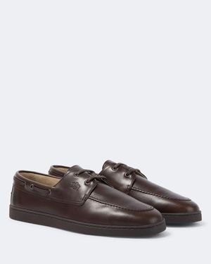 Church's Peebles Leather Boat Shoes - Brown