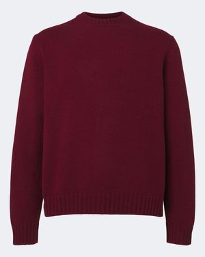 Saman Amel Pullover Gio Aus Kaschmir - Rot