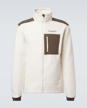 Norrøna Trollveggen Fleece Jacket - White