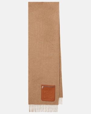 Loewe Sciarpa Anagram - Marrone