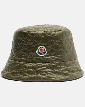 Moncler Padded Reversible Bucket Hat - Green