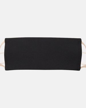 Courreges Illusion Trompe-L'Oil Bandeau Top - Black