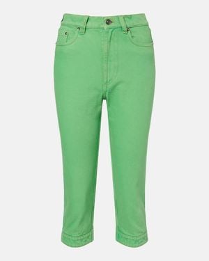 Versace Jeans Capri Con Piel - Verde