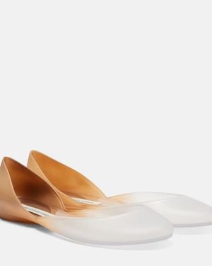 Christopher Esber Baja Ballerina Flats - Natural