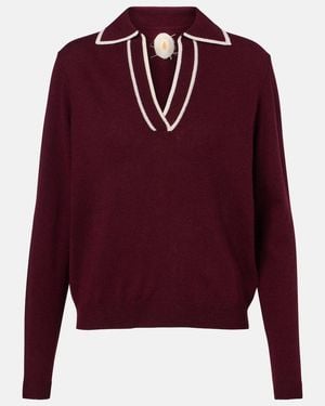 Jardin Des Orangers Pullover Aus Wolle Und Kaschmir - Rot