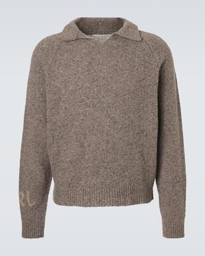 ERL Pullover Aus Einem Wollgemisch - Grau