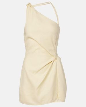 SIR. Minikleid Aus Leinen - Natur