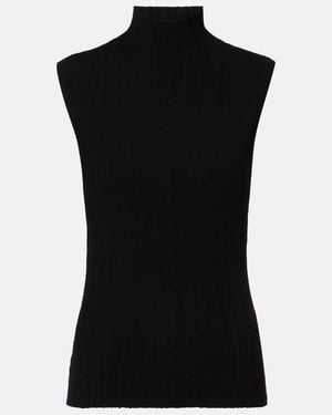 Proenza Schouler Federica Turtleneck Top - Black