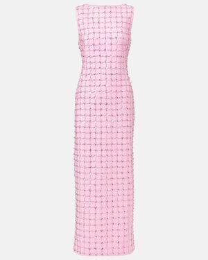 Jonathan Simkhai Embellished Maxi Dress - Pink