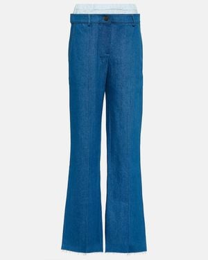 AYA MUSE Cosa High-Rise Denim Jeans - Blue