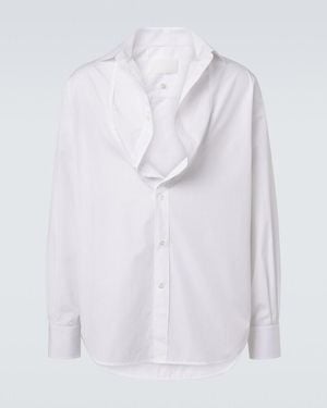 Maison Margiela Chemise En Coton - Blanc