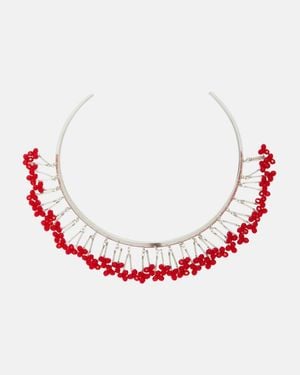 Isabel Marant Beaded Choker - Red