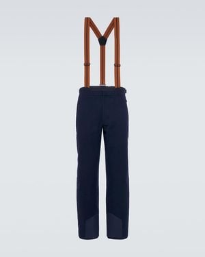 ZEGNA Cashmere Ski Salopettes - Blue