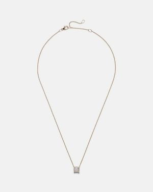 David Yurman Collar Petite Chatelaine De Oro De 18 Ct Con Diamantes - Azul
