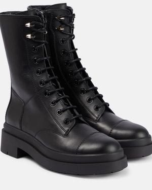 Jimmy Choo Nari Leather Boots - Black