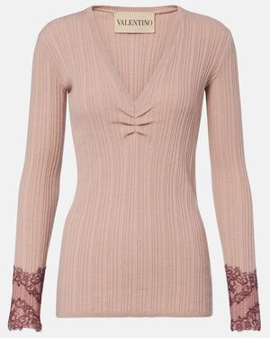 Valentino Capa Cupid Star De Tul Adornada - Rosa